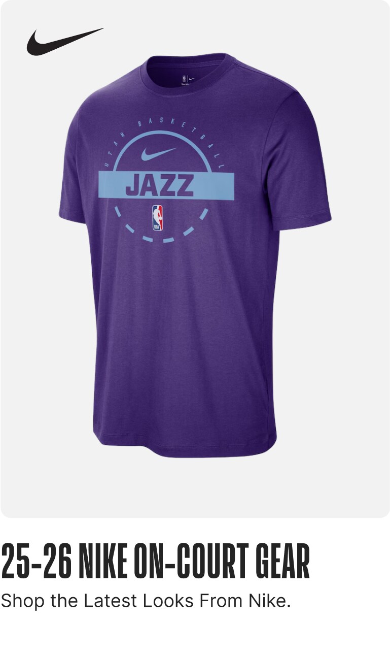 utah jazz nike gear